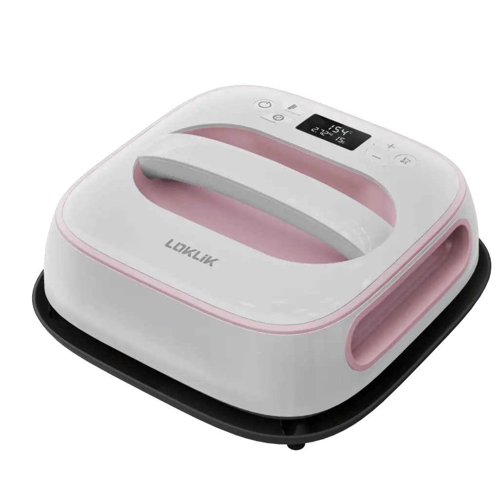 [SG-RYJ-0139-EU-L-B2B] LOKLiK Easy Heat Press (pastel pink)
