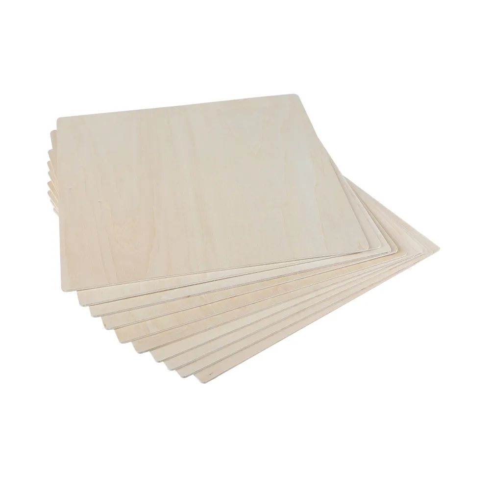 [4007010145] Creality Falcon Series Basswood Plywood Sheets 200 x 200 x 3mm - 10pcs