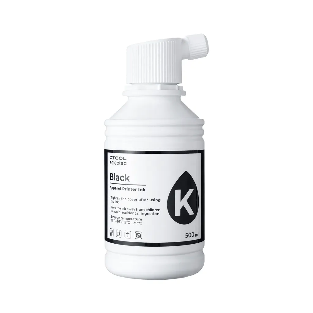 [P5020890] xTool Selected Apparel Printer Ink (schwarz)